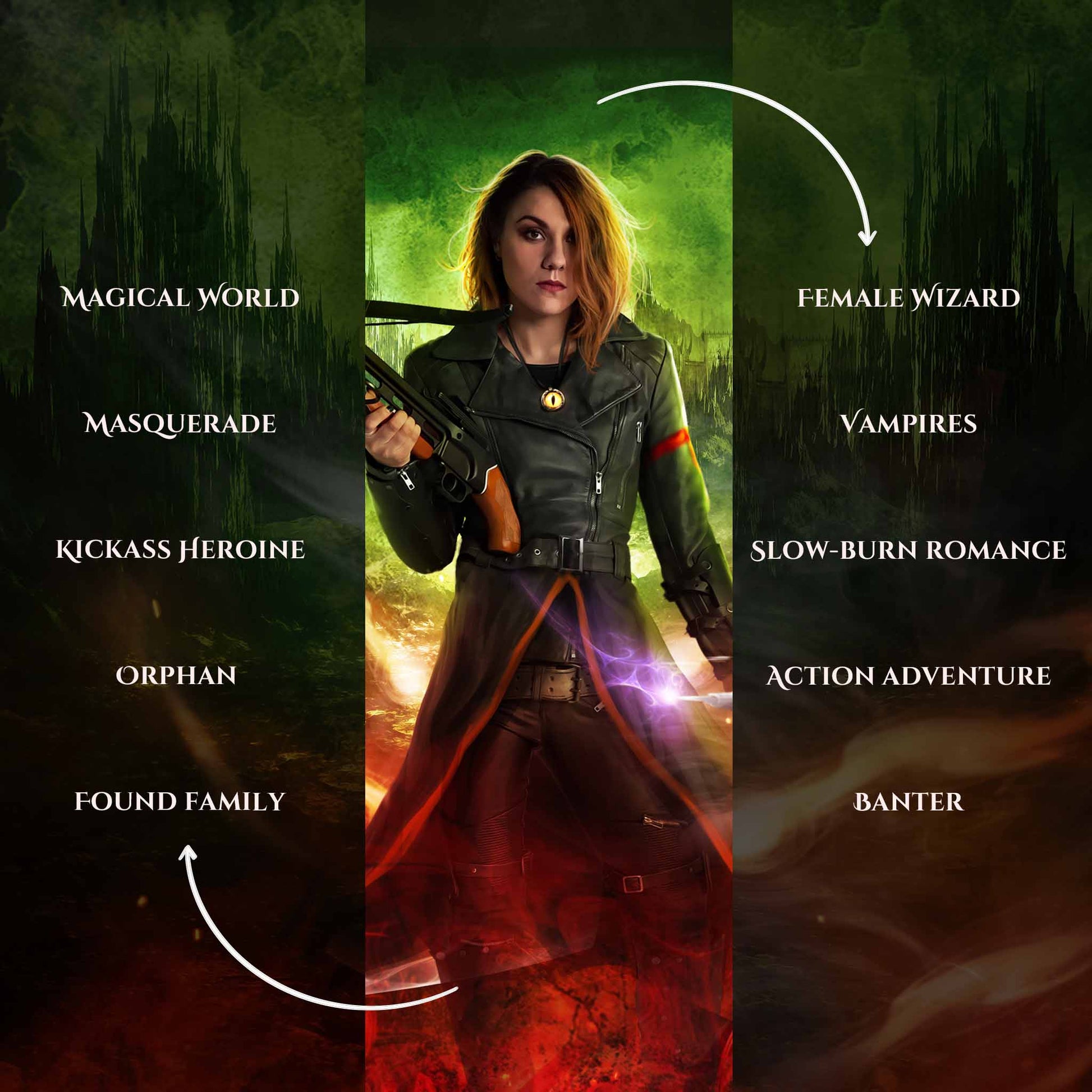 tropes in the book are urban fantasy favourites